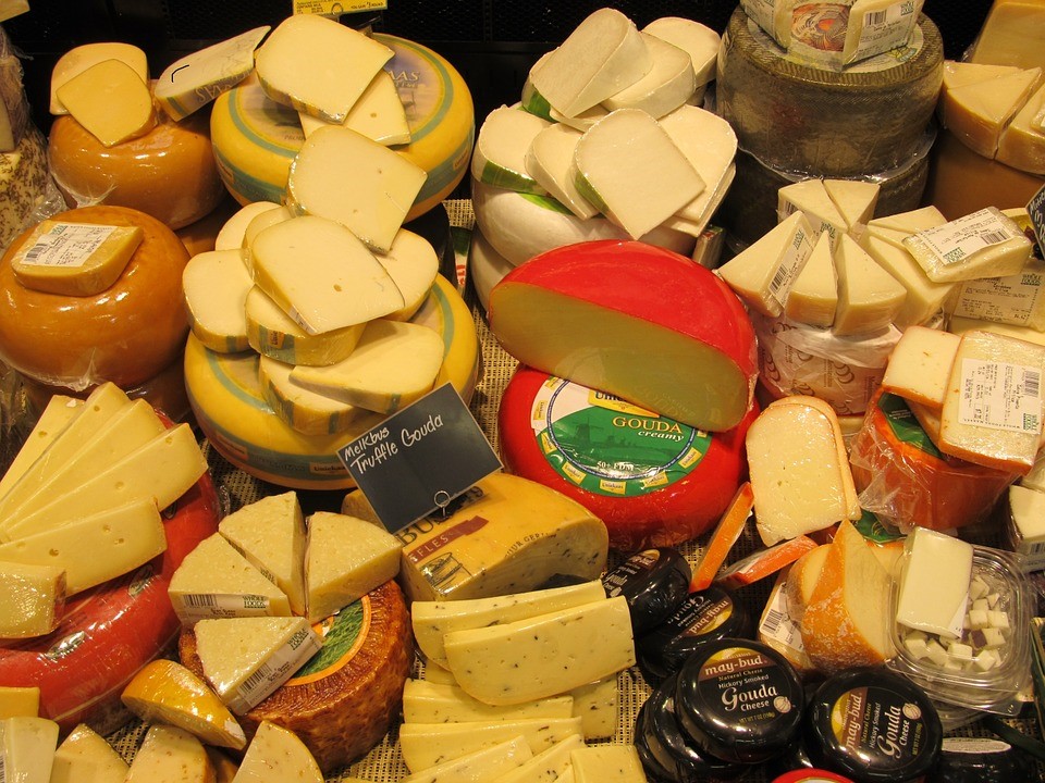 沢山のチーズ